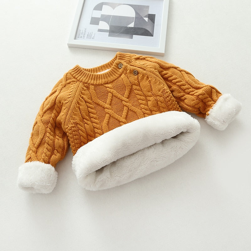 The Mum Shop Au Unisex Kids Warm Winter wool Sweater- Available in Sizes:2years -5 years