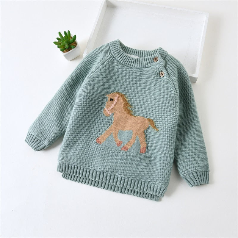 The Mum Shop Au Unisex Kids Warm Winter wool Sweater- Available in Sizes:2years -5 years