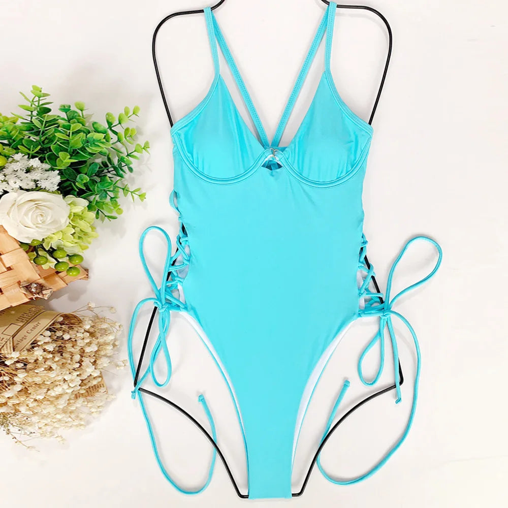 The Mum Shop AU-Full Swimsuit, Low Cut front with underwire & adjustable back & Side straps -Available in Multiple Colors & Sizes S, M, L-