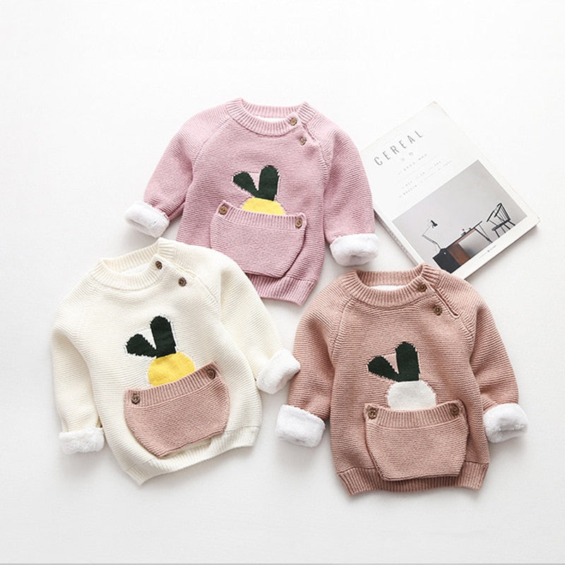 The Mum Shop Au Unisex Kids Warm Winter wool Sweater- Available in Sizes:2years -5 years