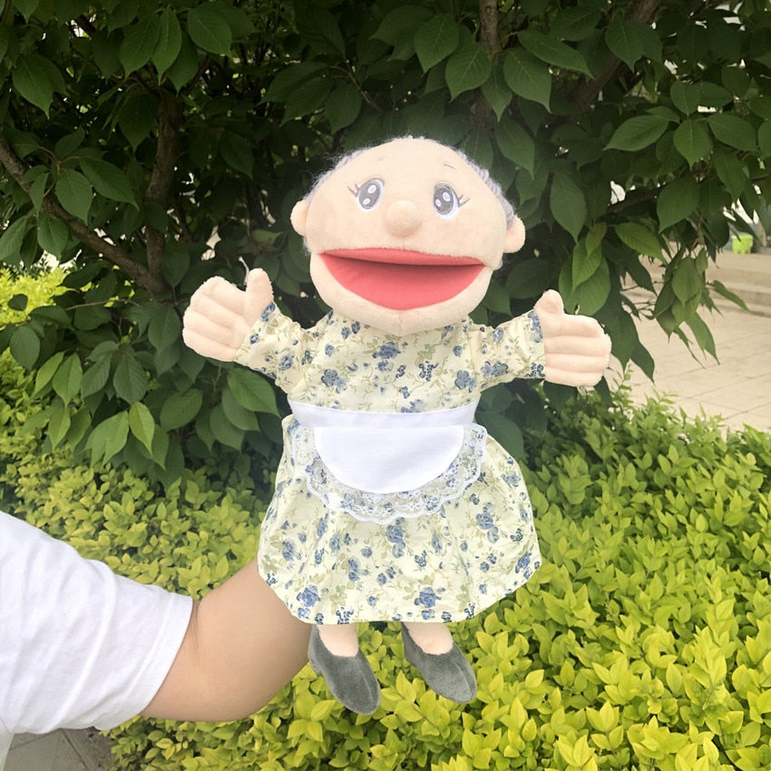 The Mum Shop Au Learning With Louis Hand Puppets -Available in 29 Styles (Doctor, Engineer, Police Officer, Farmer, Teacher, Fireman, Shef ect)