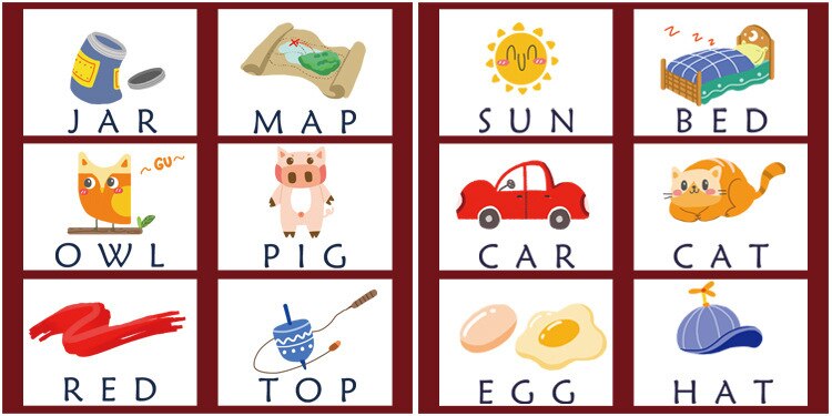 The Mum Shop AU -Learn to spell English FlashCard Kit
