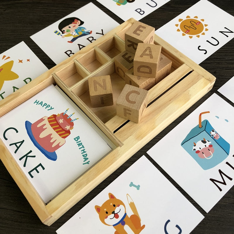 The Mum Shop AU -Learn to spell English FlashCard Kit
