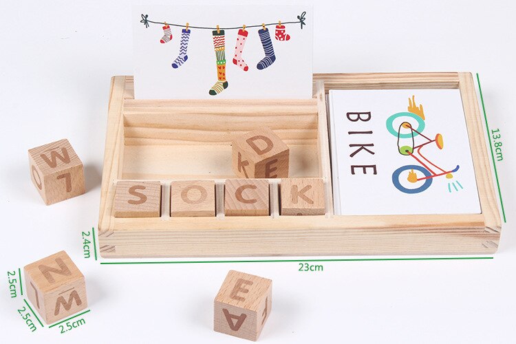 The Mum Shop AU -Learn to spell English FlashCard Kit