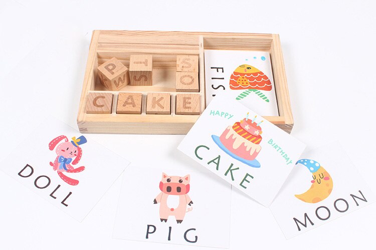 The Mum Shop AU -Learn to spell English FlashCard Kit