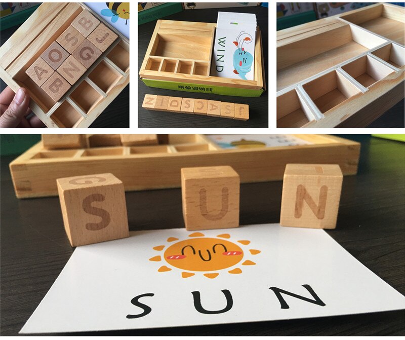 The Mum Shop AU -Learn to spell English FlashCard Kit