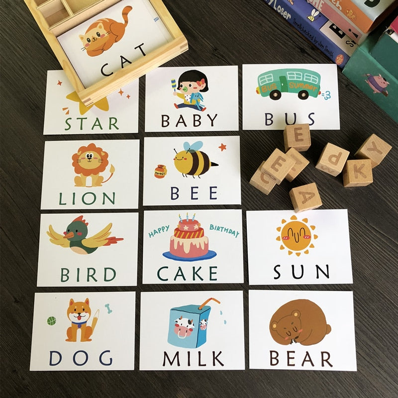 The Mum Shop AU -Learn to spell English FlashCard Kit