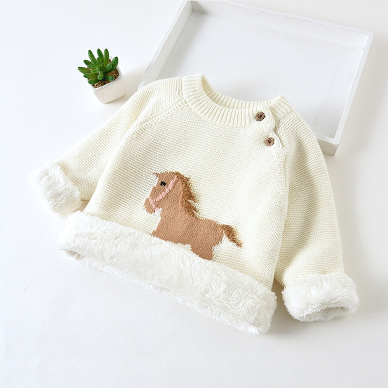 The Mum Shop Au Unisex Kids Warm Winter wool Sweater- Available in Sizes:2years -5 years