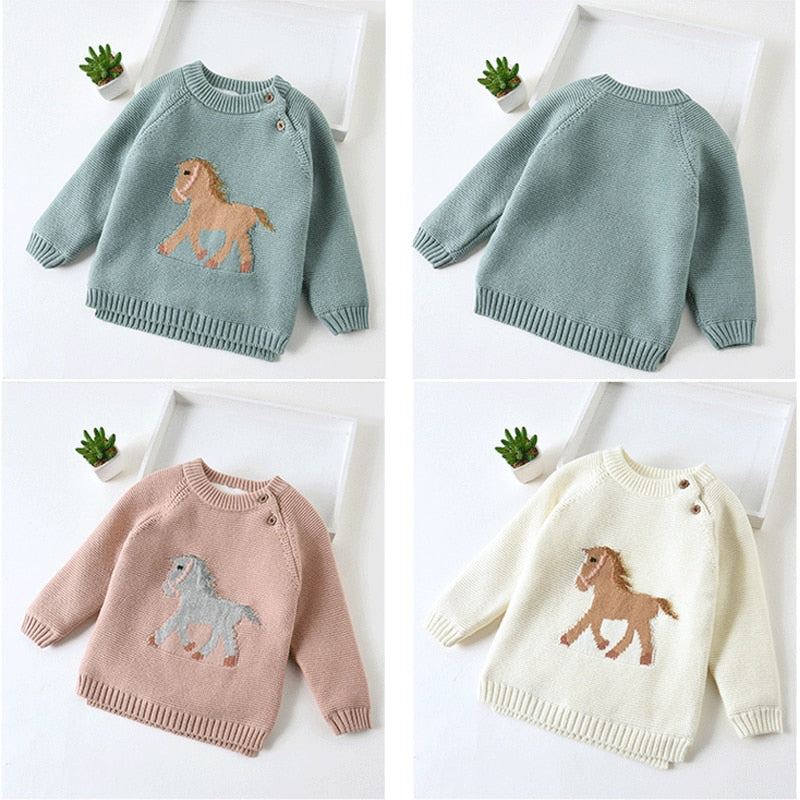 The Mum Shop Au Unisex Kids Warm Winter wool Sweater- Available in Sizes:2years -5 years