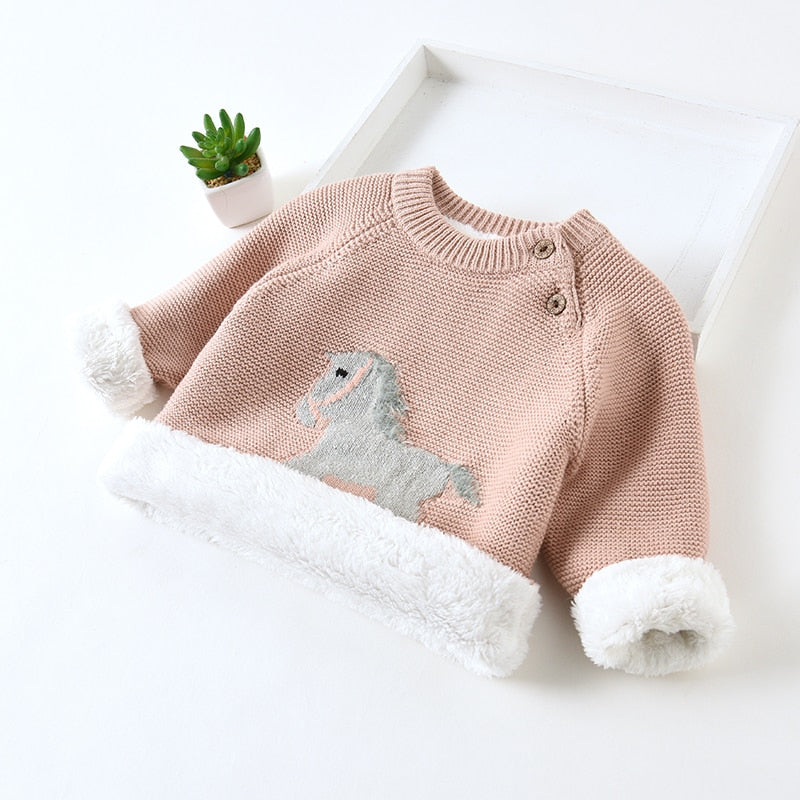The Mum Shop Au Unisex Kids Warm Winter wool Sweater- Available in Sizes:2years -5 years