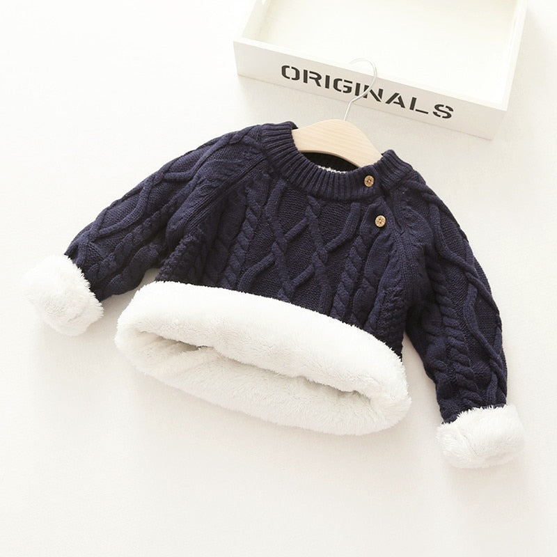 The Mum Shop Au Unisex Kids Warm Winter wool Sweater- Available in Sizes:2years -5 years