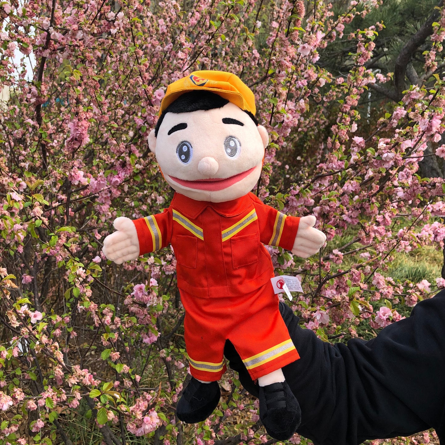The Mum Shop Au Learning With Louis Hand Puppets -Available in 29 Styles (Doctor, Engineer, Police Officer, Farmer, Teacher, Fireman, Shef ect)