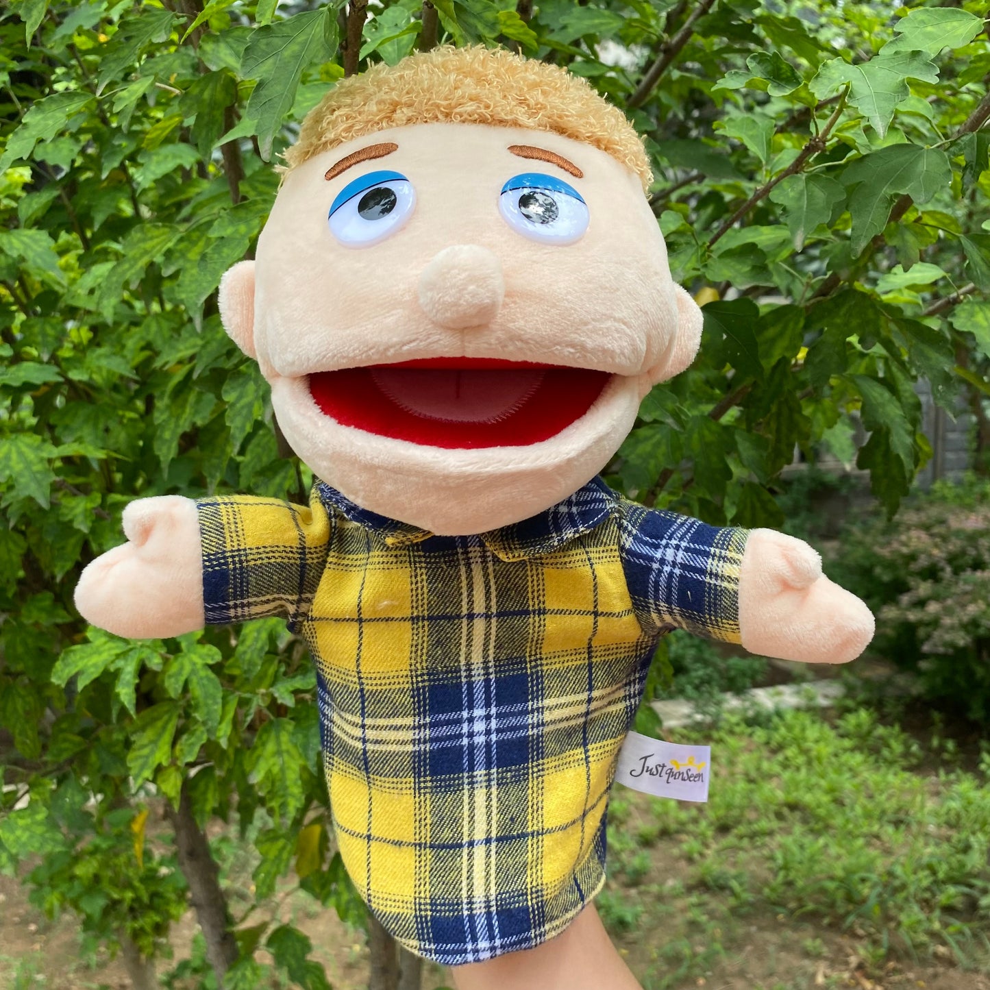 The Mum Shop Au Learning With Louis Hand Puppets -Available in 29 Styles (Doctor, Engineer, Police Officer, Farmer, Teacher, Fireman, Shef ect)