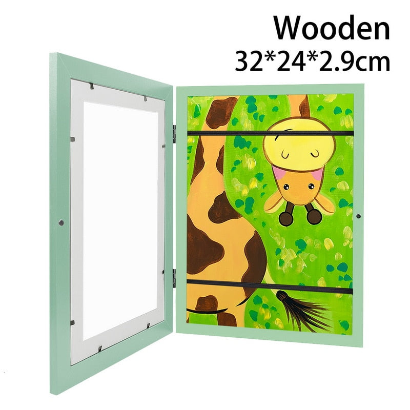 The Mum Shop AU -2PCS- A4 Kids Art Work Frames that can be replaced (Available in 3 x Colours)