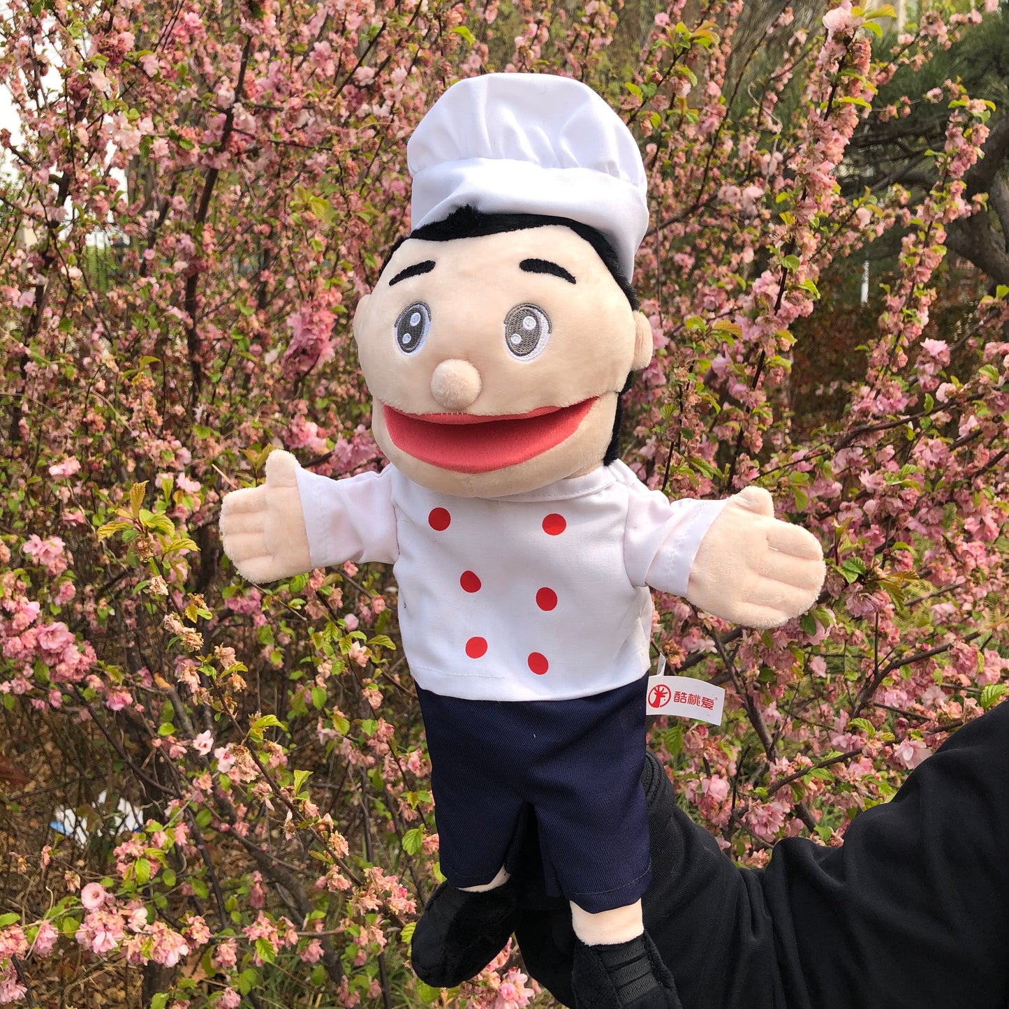 The Mum Shop Au Learning With Louis Hand Puppets -Available in 29 Styles (Doctor, Engineer, Police Officer, Farmer, Teacher, Fireman, Shef ect)