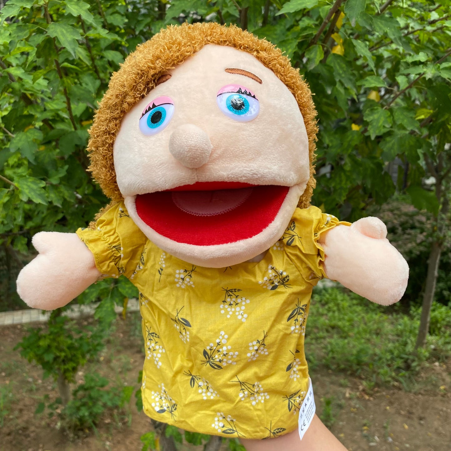 The Mum Shop Au Learning With Louis Hand Puppets -Available in 29 Styles (Doctor, Engineer, Police Officer, Farmer, Teacher, Fireman, Shef ect)