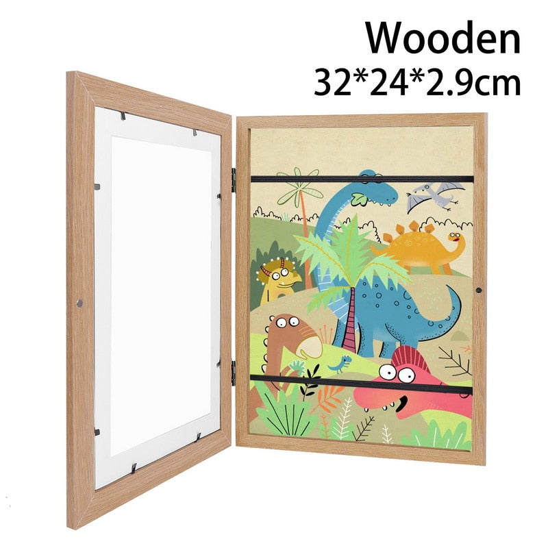 The Mum Shop AU -2PCS- A4 Kids Art Work Frames that can be replaced (Available in 3 x Colours)