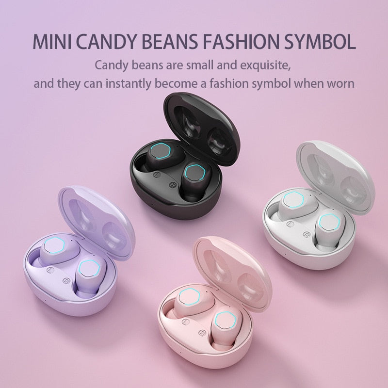 The Mum Shop AU- MumBell Fitness Earpods- M20 TWS Bluetooth 5.2 Earpods Wireless with Mic & automatic BT connection