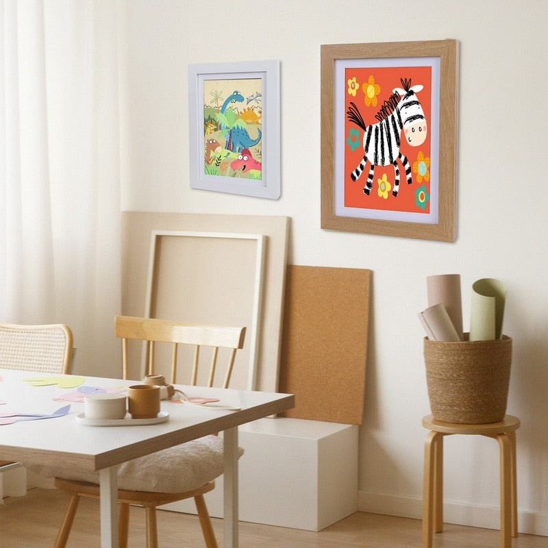The Mum Shop AU -2PCS- A4 Kids Art Work Frames that can be replaced (Available in 3 x Colours)