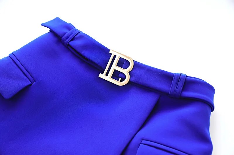 The Mum Shop AU-Corporate Mum 2PCS Blazer Set- (Available in Pink, Red, White, Blue-Sizes S, M, L, XL)