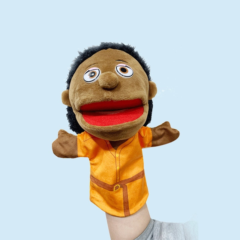 The Mum Shop Au Learning With Louis Hand Puppets -Available in 29 Styles (Doctor, Engineer, Police Officer, Farmer, Teacher, Fireman, Shef ect)