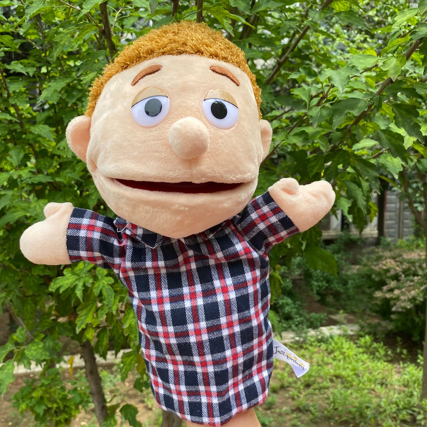 The Mum Shop Au Learning With Louis Hand Puppets -Available in 29 Styles (Doctor, Engineer, Police Officer, Farmer, Teacher, Fireman, Shef ect)