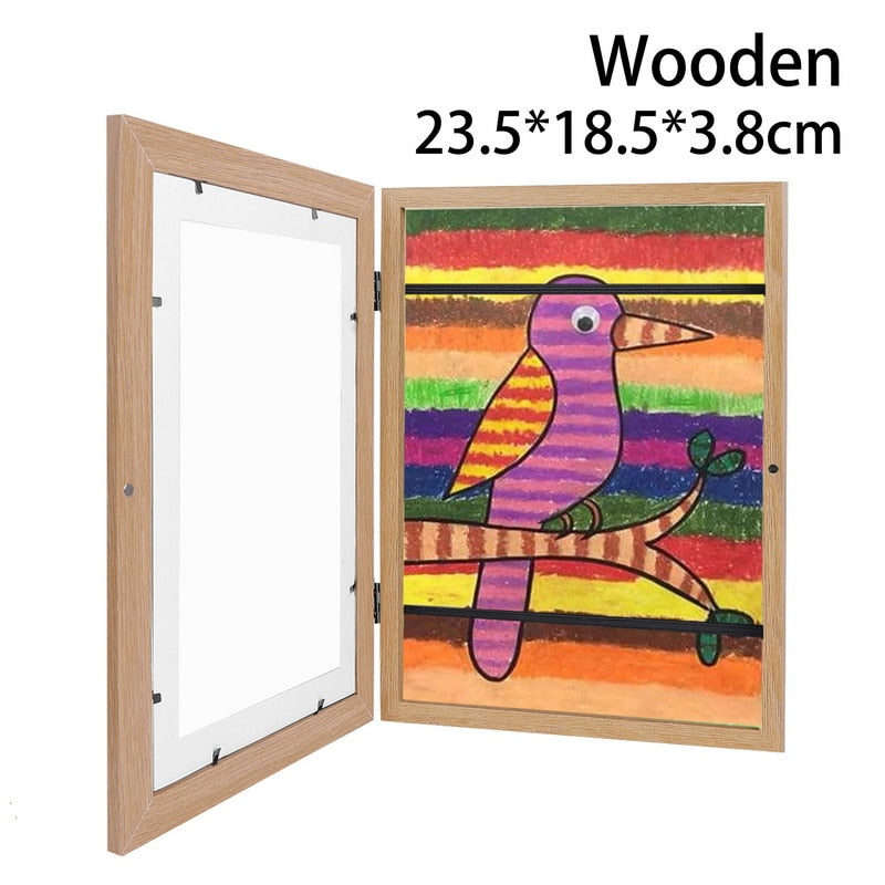 The Mum Shop AU -2PCS- A4 Kids Art Work Frames that can be replaced (Available in 3 x Colours)