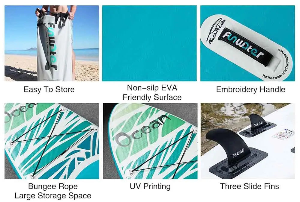 The Mum Shop AU-Outdoor Mum Inflatable Stand-Up Paddle Board- Available in Multiple Colors