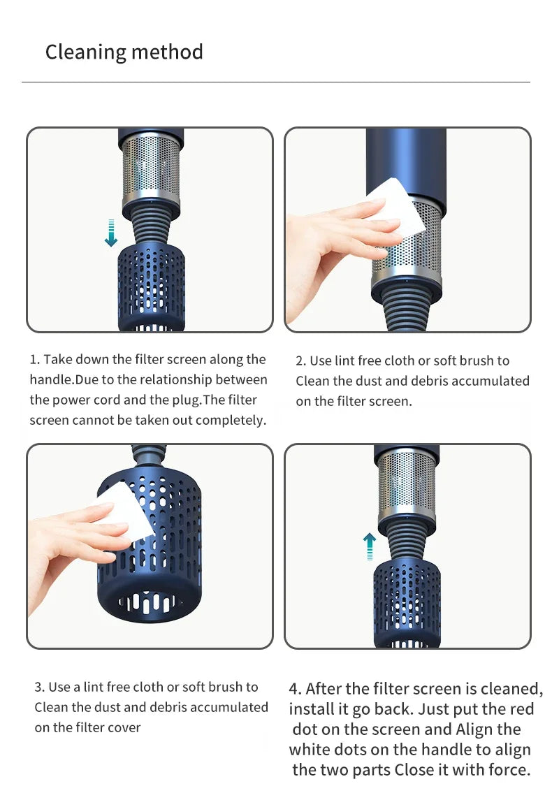 The Mum Shopp AU- Turbo Negative Ion Air Professional Hair Dryer 110V-Available in multiple colors & multiple kits to choose from