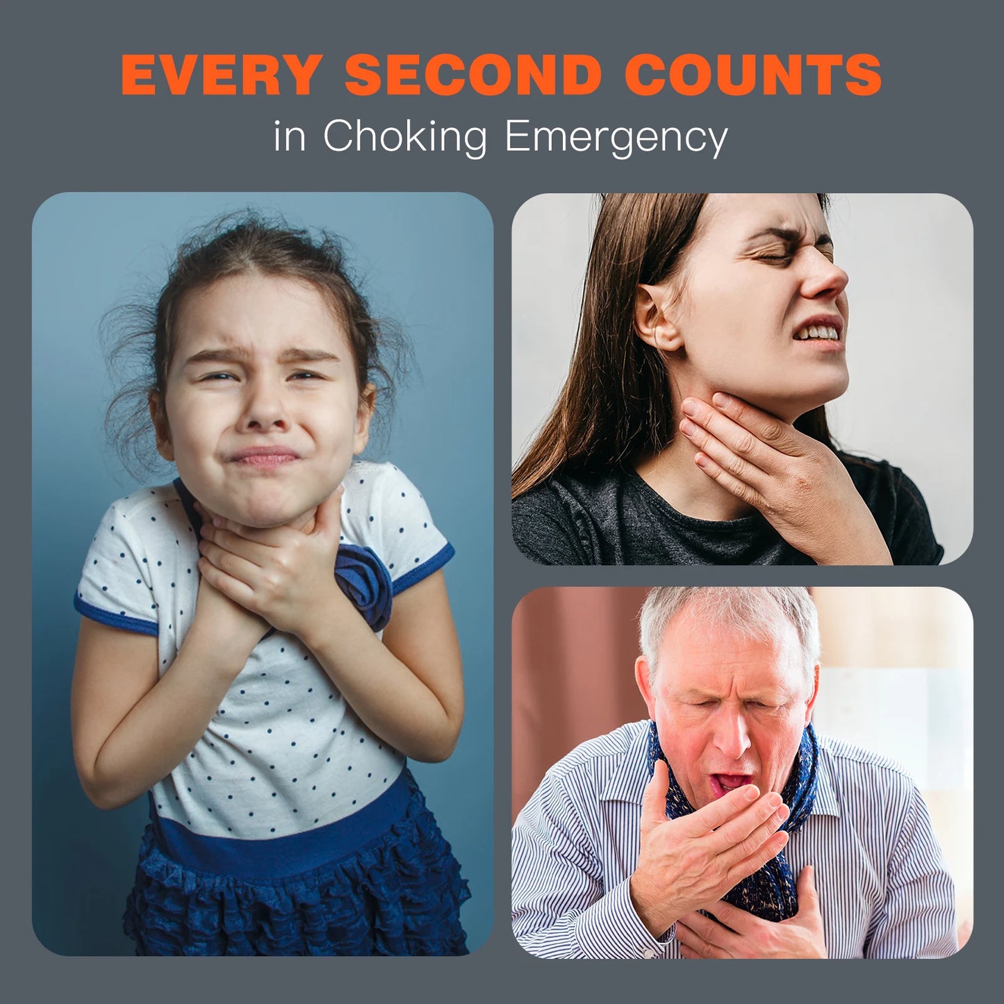 The Mum Shop AU-Automatic Choking Rescue Device with 3 Different Sizes Masks