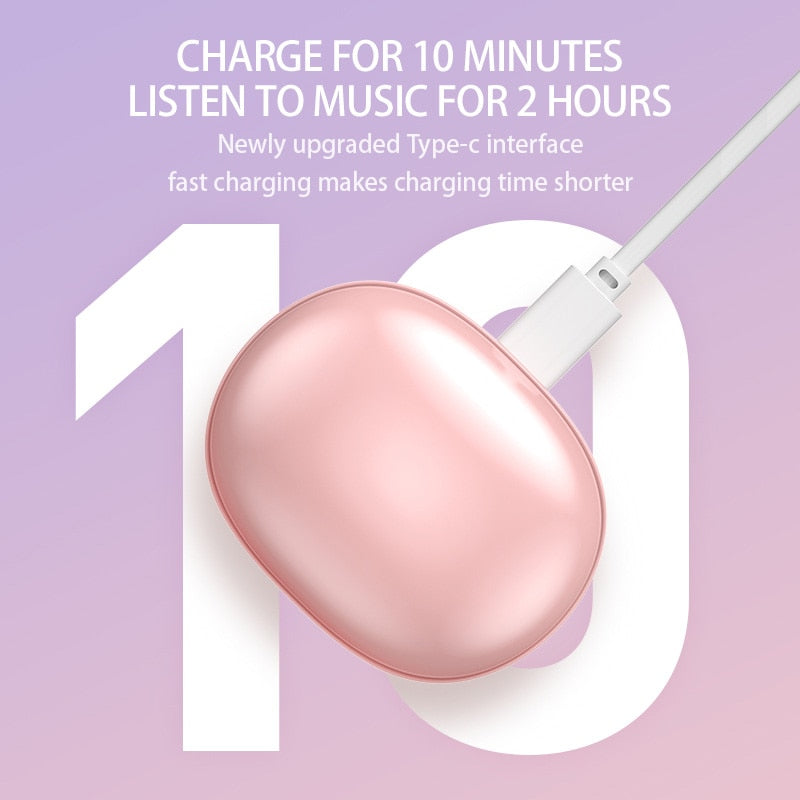 The Mum Shop AU- MumBell Fitness Earpods- M20 TWS Bluetooth 5.2 Earpods Wireless with Mic & automatic BT connection