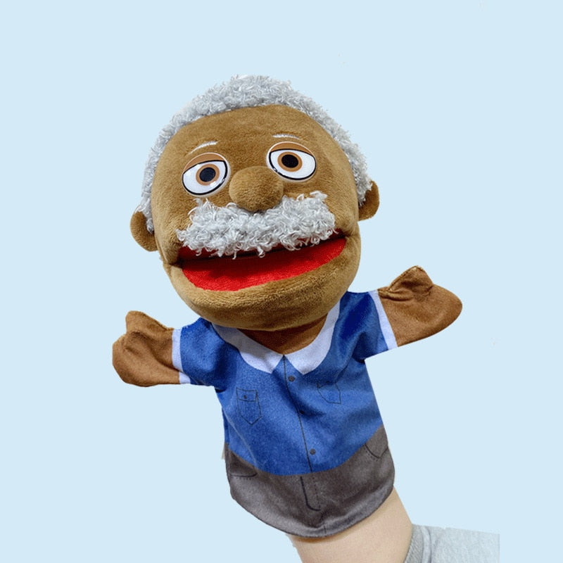 The Mum Shop Au Learning With Louis Hand Puppets -Available in 29 Styles (Doctor, Engineer, Police Officer, Farmer, Teacher, Fireman, Shef ect)