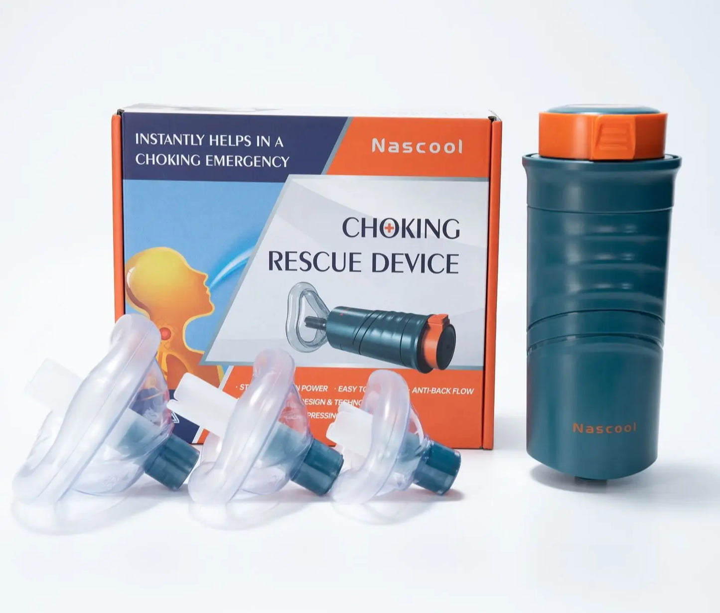The Mum Shop AU-Automatic Choking Rescue Device with 3 Different Sizes Masks