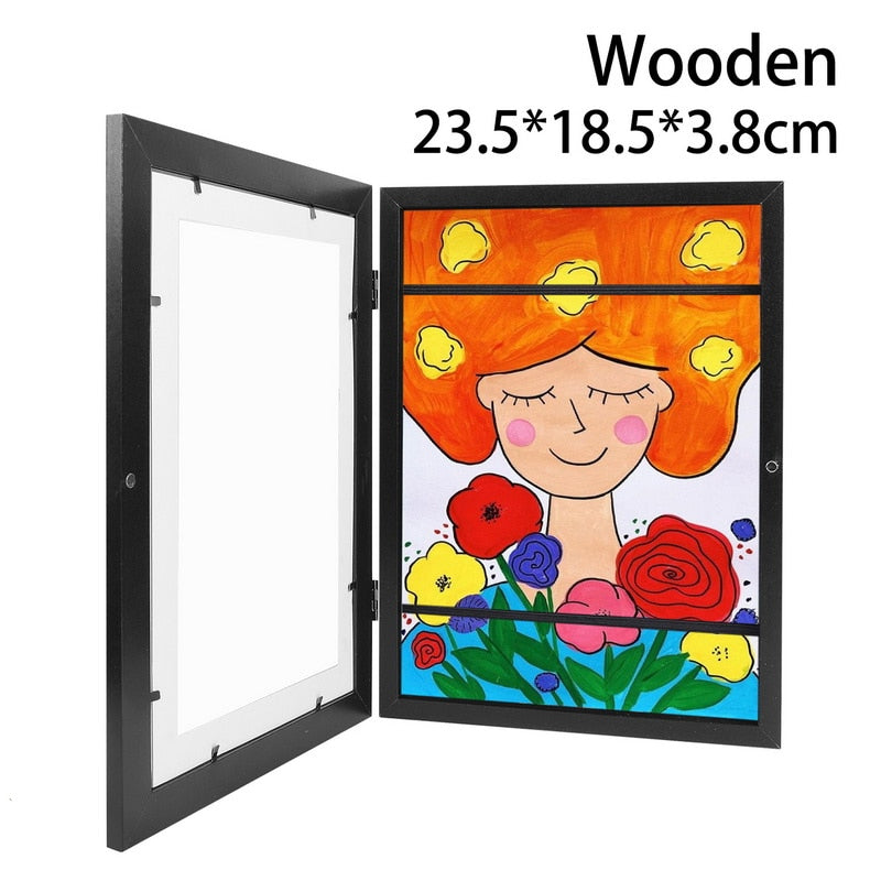 The Mum Shop AU -2PCS- A4 Kids Art Work Frames that can be replaced (Available in 3 x Colours)