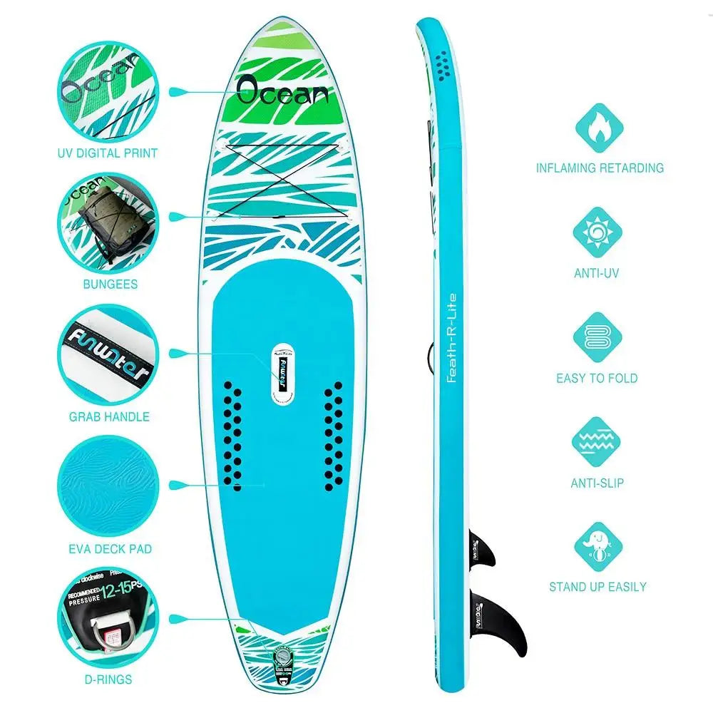 The Mum Shop AU-Outdoor Mum Inflatable Stand-Up Paddle Board- Available in Multiple Colors