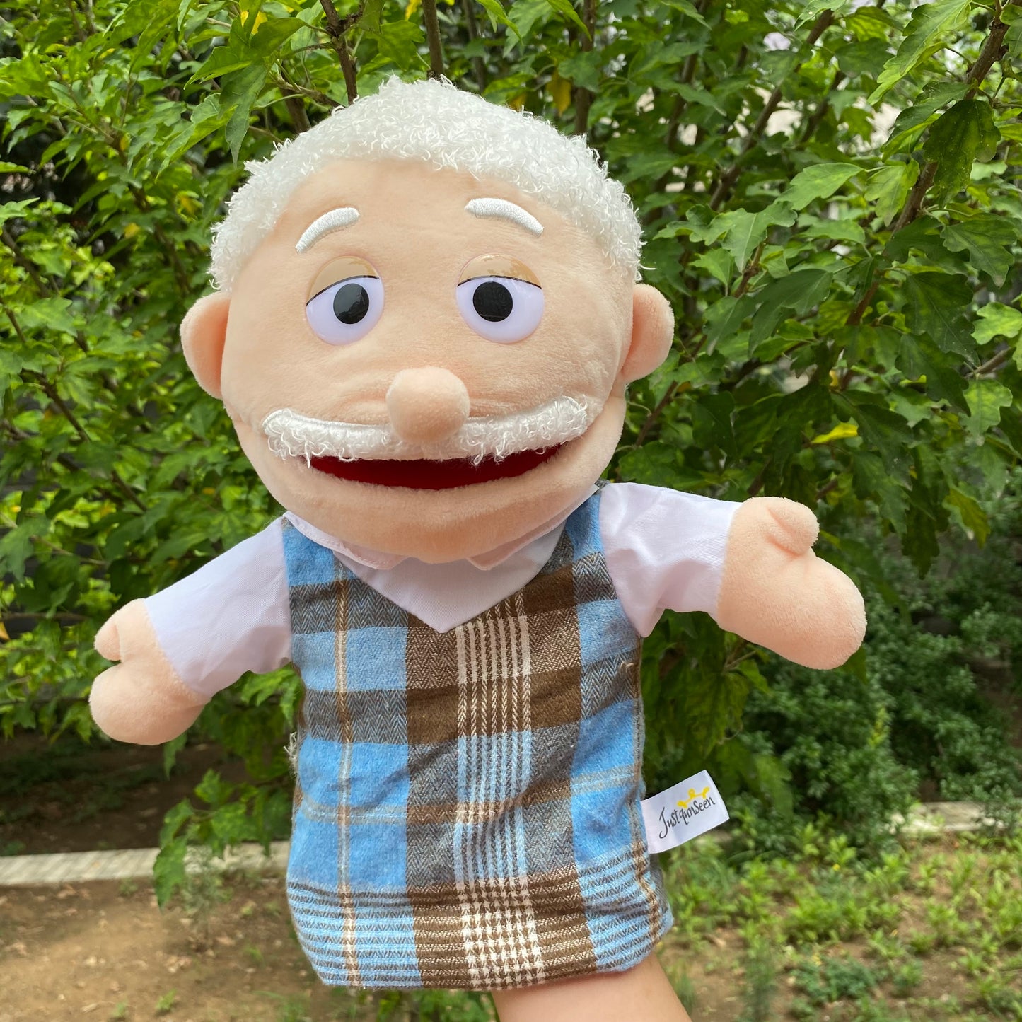 The Mum Shop Au Learning With Louis Hand Puppets -Available in 29 Styles (Doctor, Engineer, Police Officer, Farmer, Teacher, Fireman, Shef ect)