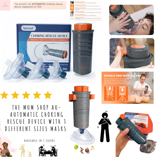 The Mum Shop AU-Automatic Choking Rescue Device with 3 Different Sizes Masks