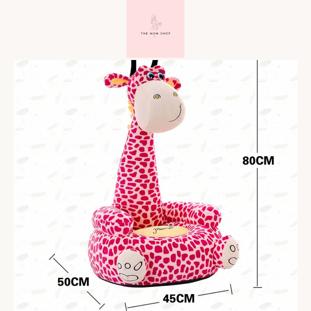 Kids Giraffe Chair Including Cotton Filling-(3 x colors to choose from)