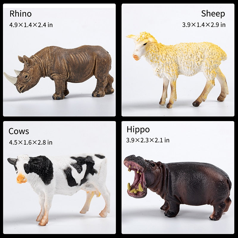 Real Life Looking Animal Toy Figurines (Australian/ Safari /Farm Animals/Dinosaurs)