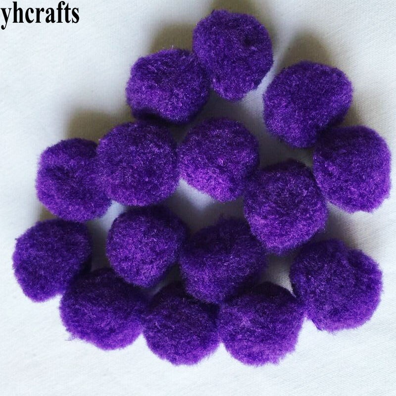 100PCS Toddler /Kindergarten Educational POM-POMS -2cm