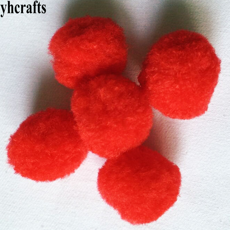 100PCS Toddler /Kindergarten Educational POM-POMS -2cm