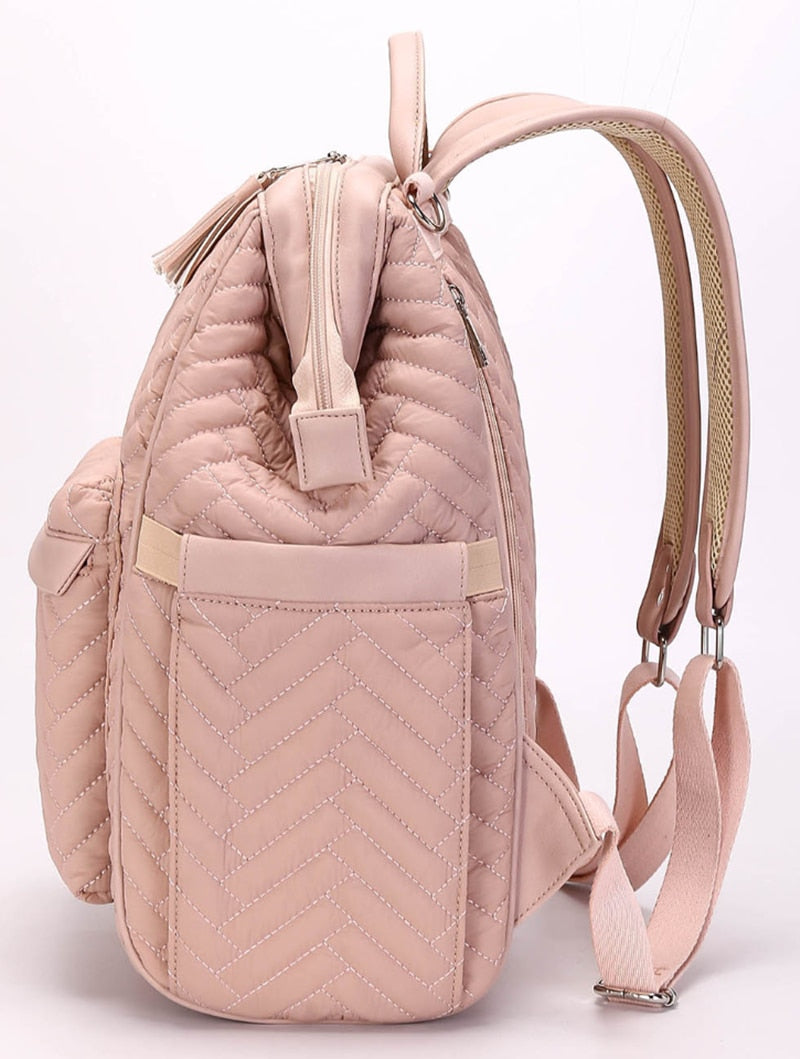 All in one Waterproof Baby Nappy Backpack (Diaper Bag)