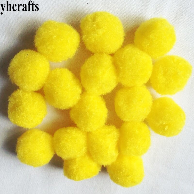 100PCS Toddler /Kindergarten Educational POM-POMS -2cm