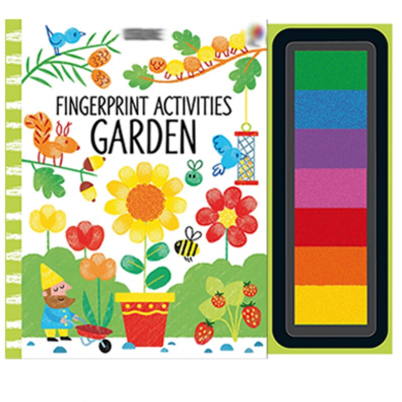 The Fingerprint Activity Book for Toddlers/Kindergarteners