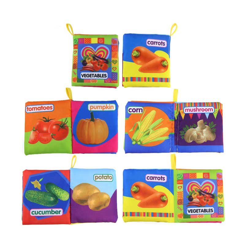 Montessori Baby Educational Cloth Books -10 Styles to choose from