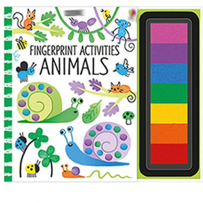The Fingerprint Activity Book for Toddlers/Kindergarteners