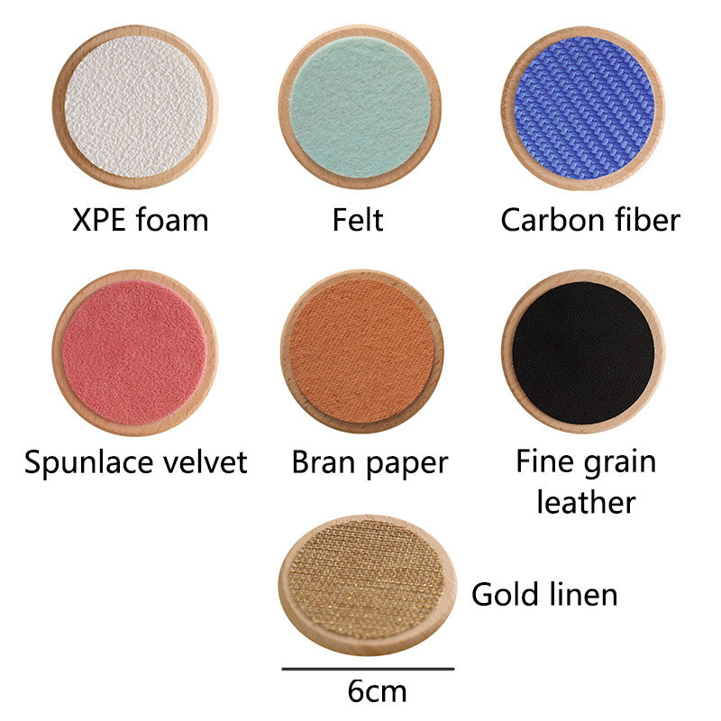 Baby/Toddler Wooden Sensory Montessori Set ( Colors & Textiles )