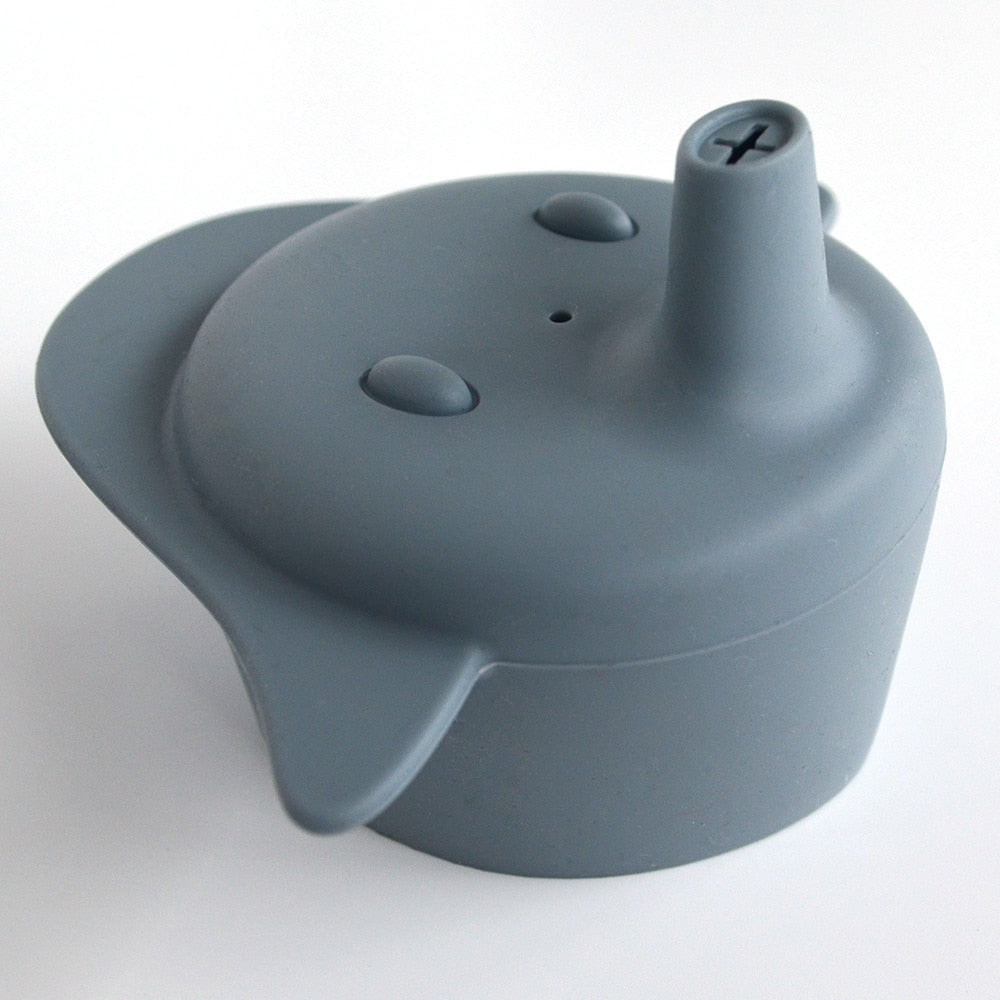 Toddler Anti-Spill Silicone sippy cup /Glass Lid -Traveling Toddler cup-23x styles & colors to choose from