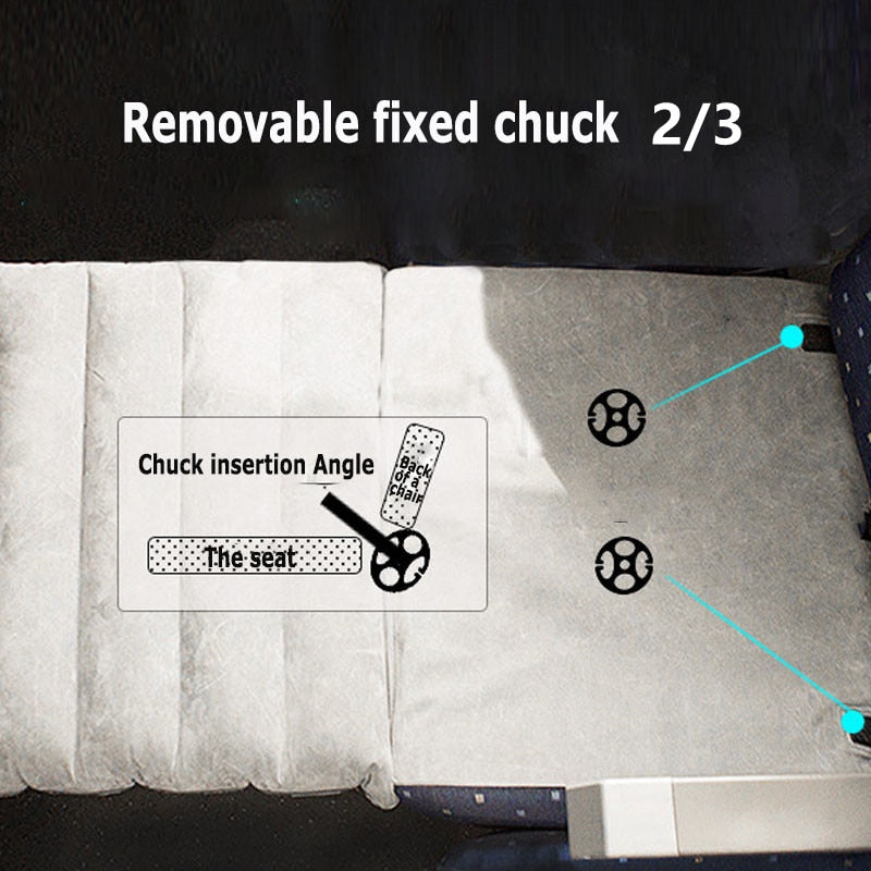 Mum Air Travel Hammock Inflatable Foot Rest/Kids Air bed