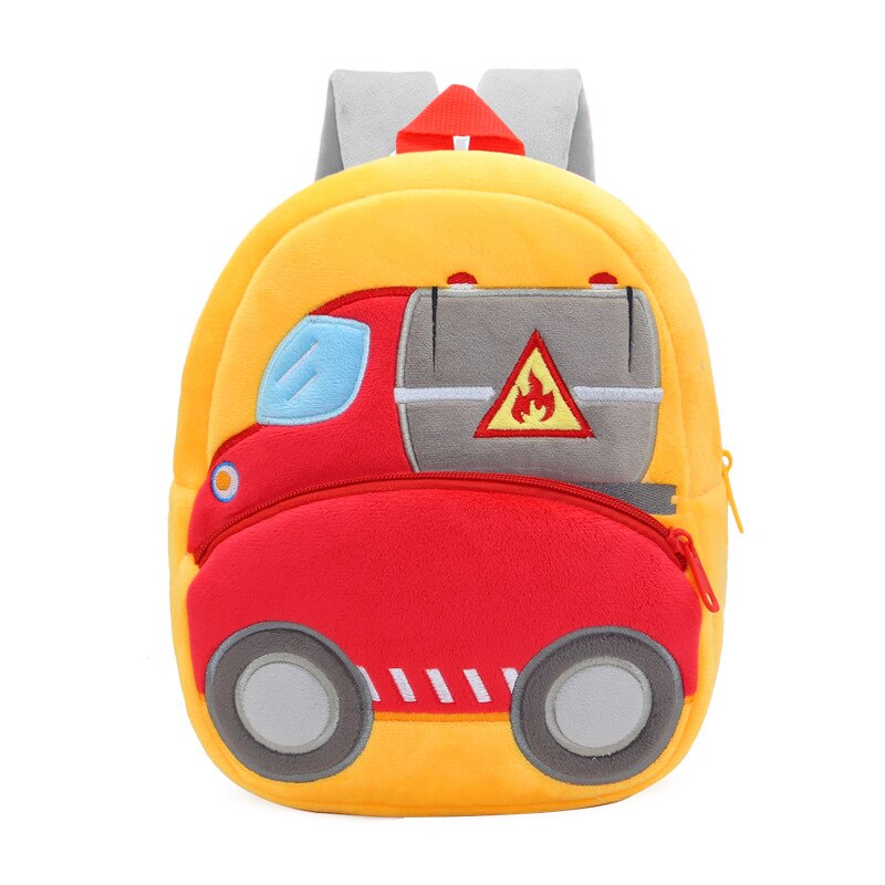 3D Construction Themed kids/ pre-school/ kindergarten backpack (excavator)12 styles to choose from